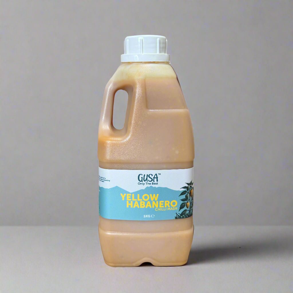Yellow Habanero Fermented Chilli Mash | Gusa - Only The Best - Fita Ltd